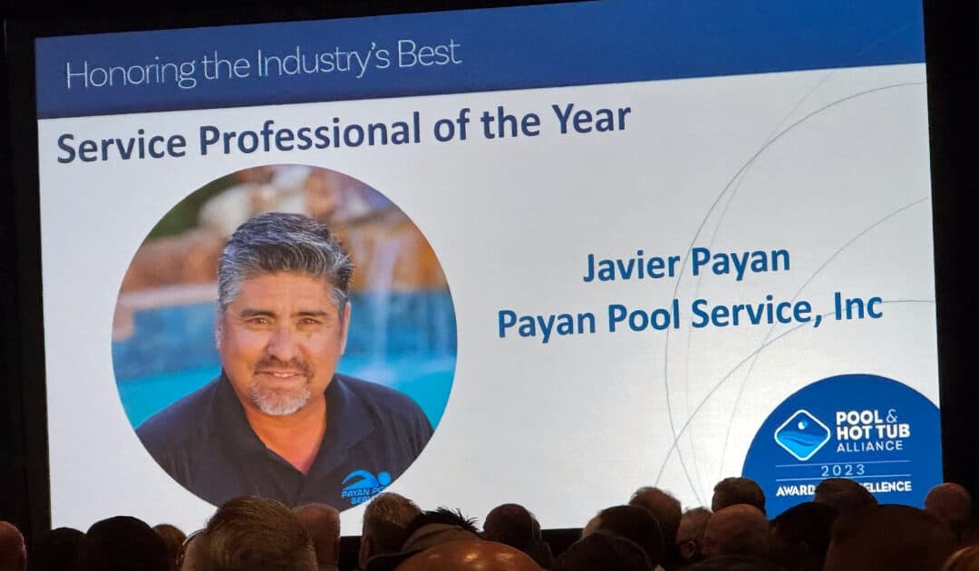 PHTA Service Pro of the Year Award!